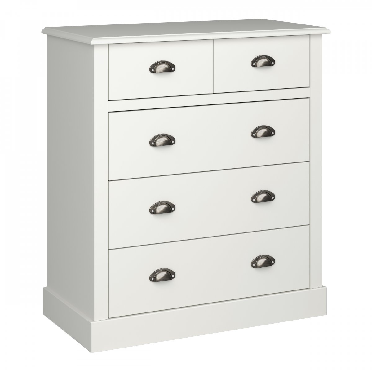 Sands Kommode mit 2+3 Schubladen in weiss. - Kommoden - Moebelnet.de