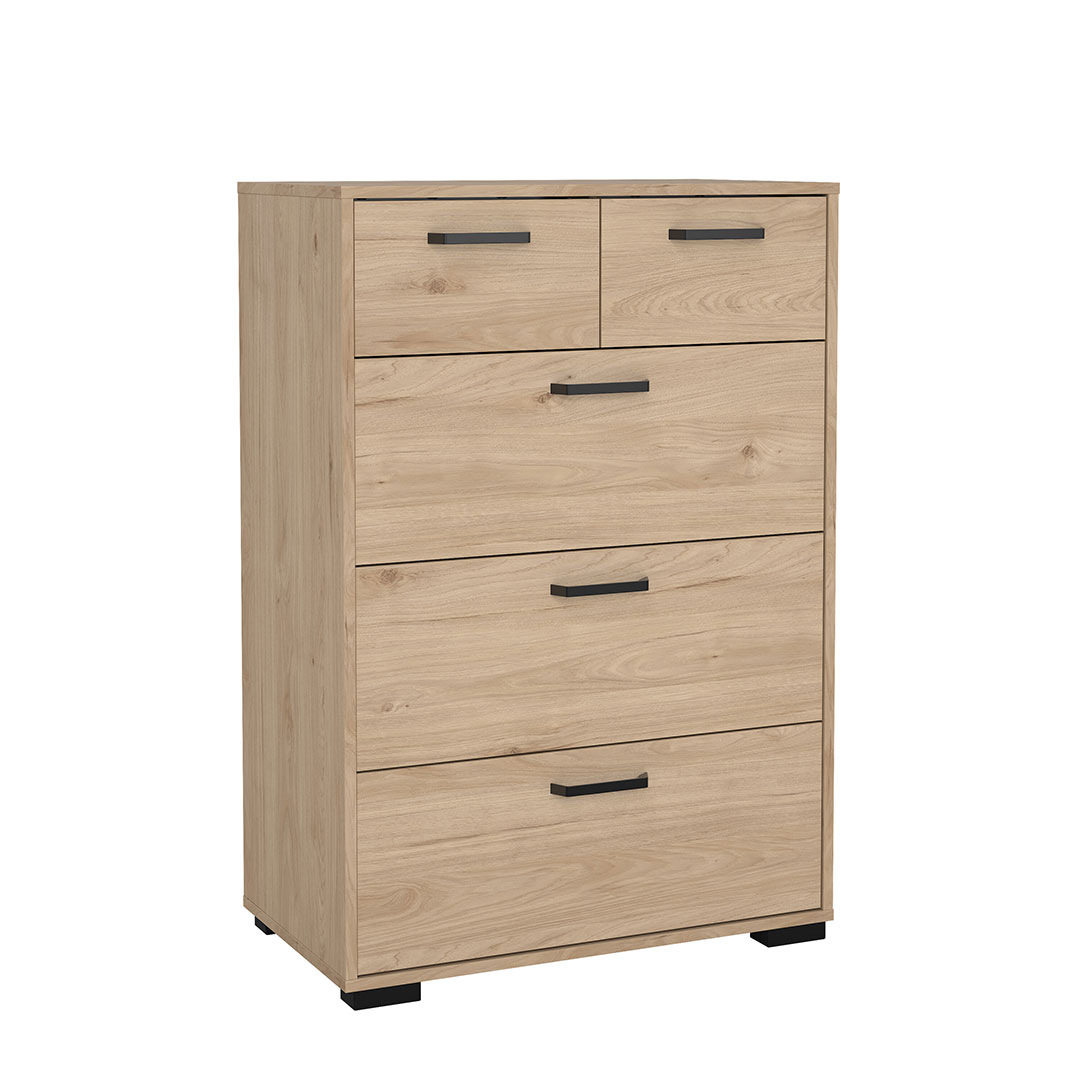 Sofia kommode 5 skuffer eg dekor billede