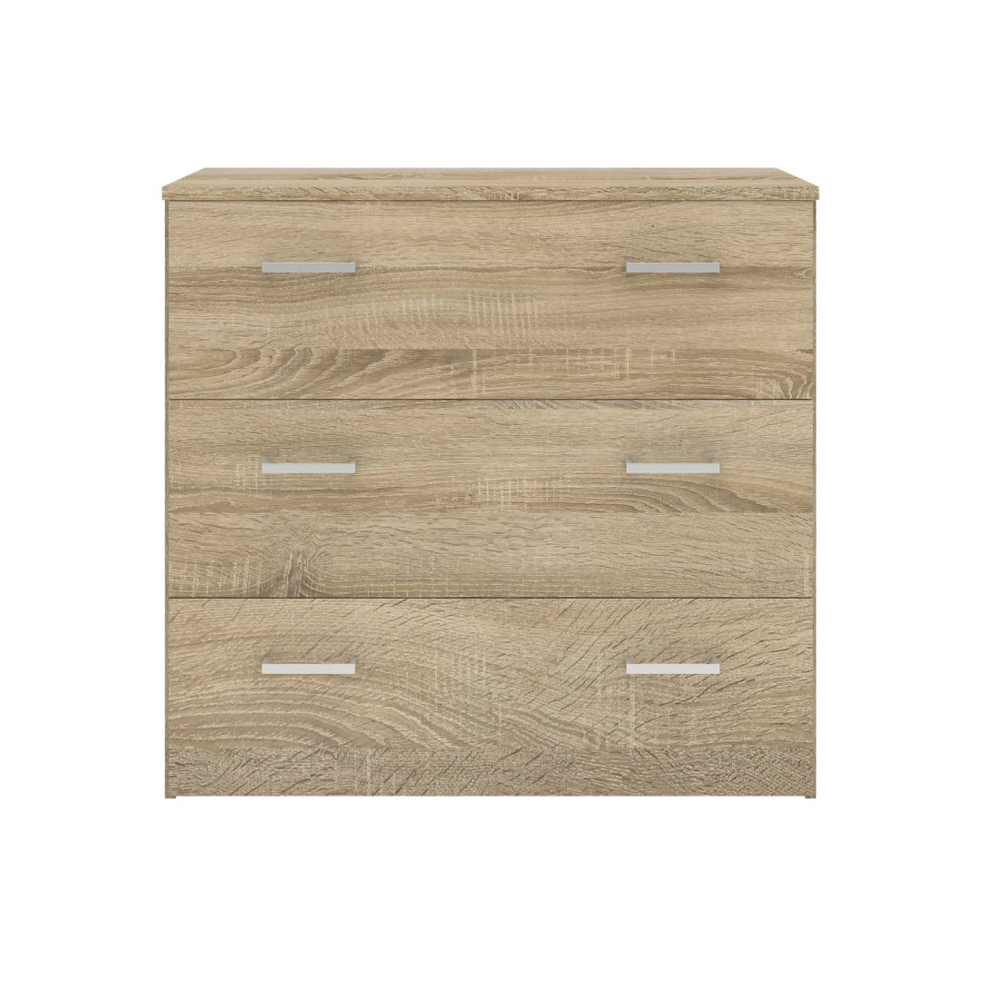 Spell kommode 3 skuffer eg struktur