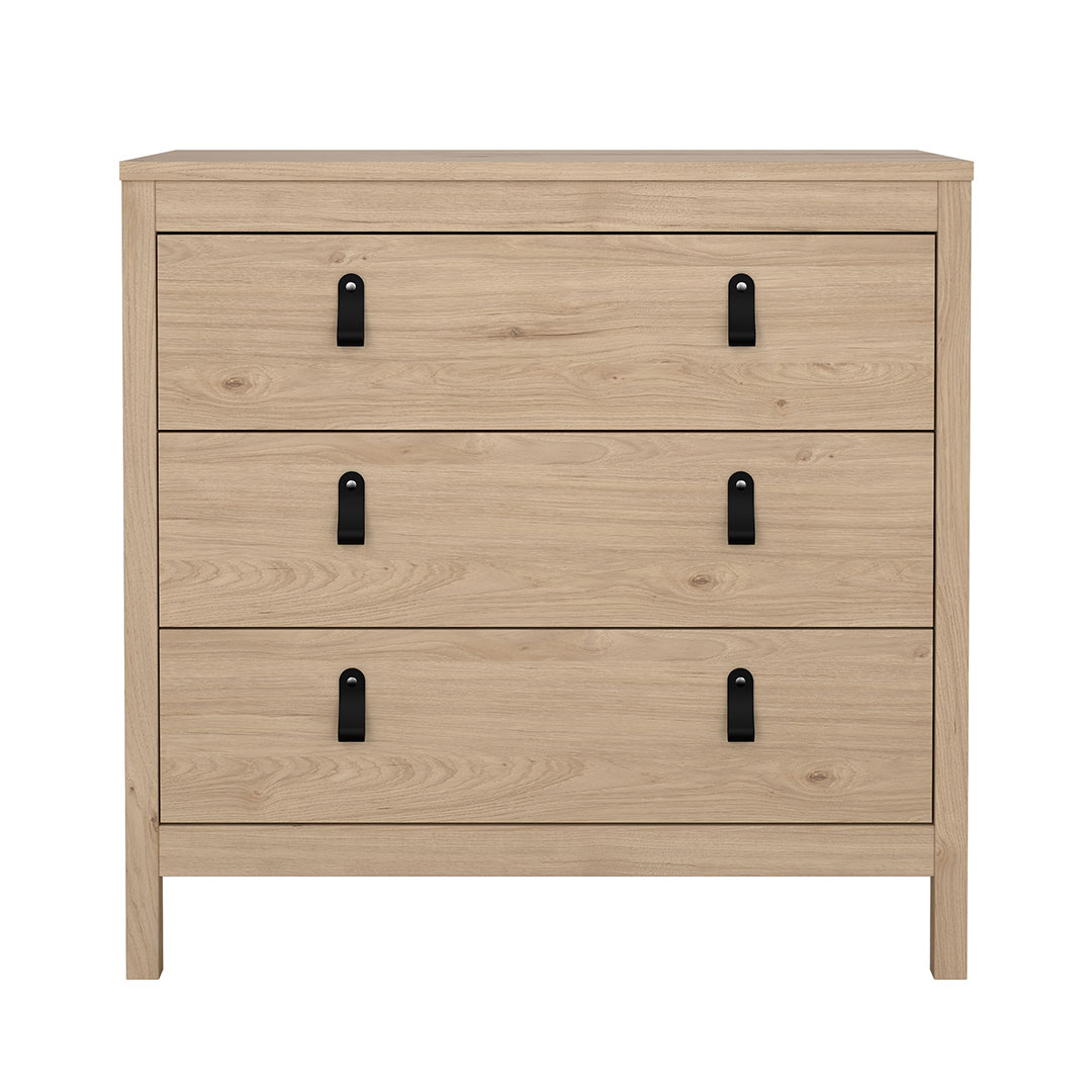 Madrid kommode 3 skuffer eg dekor