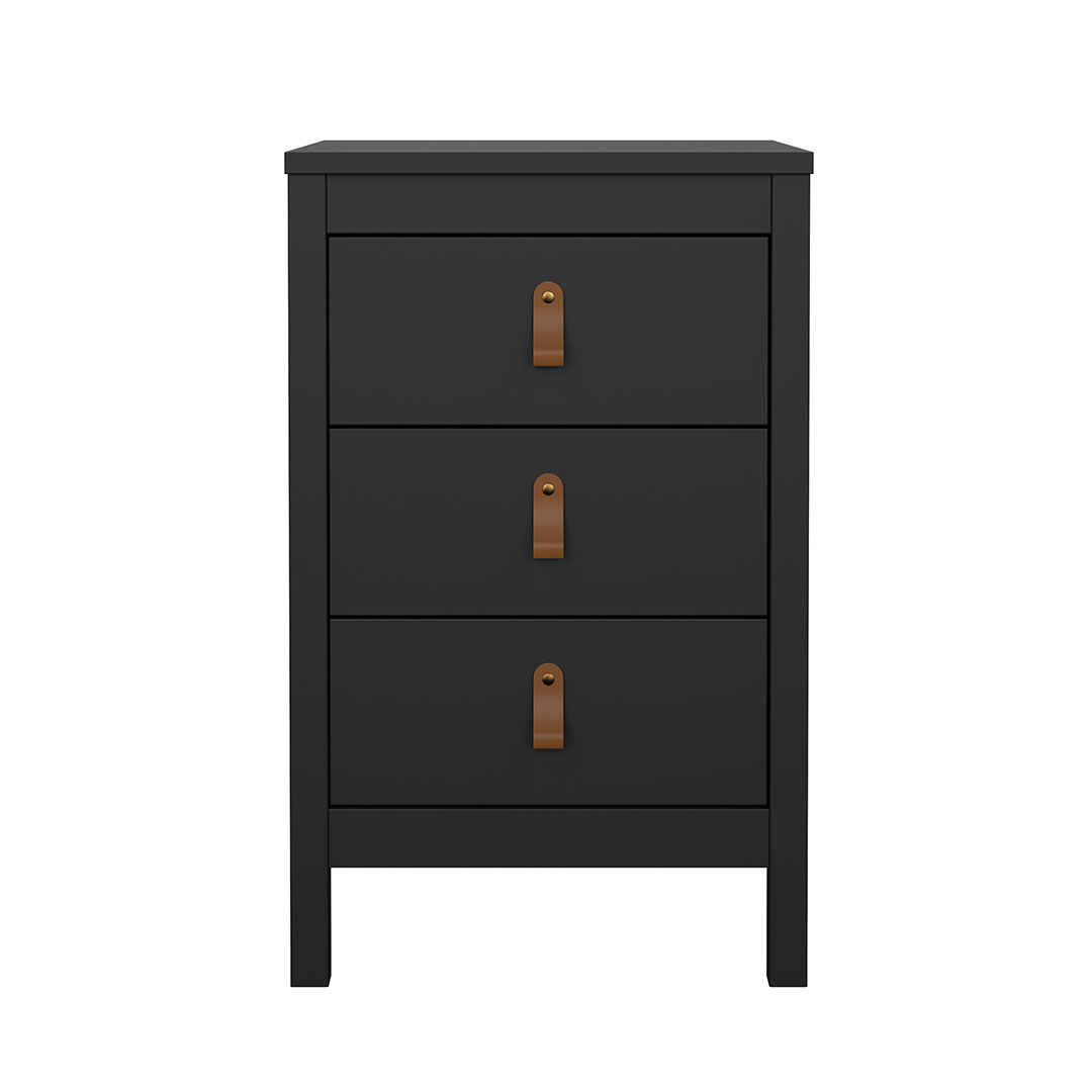 Madrid natbord 3 skuffer matsort billede