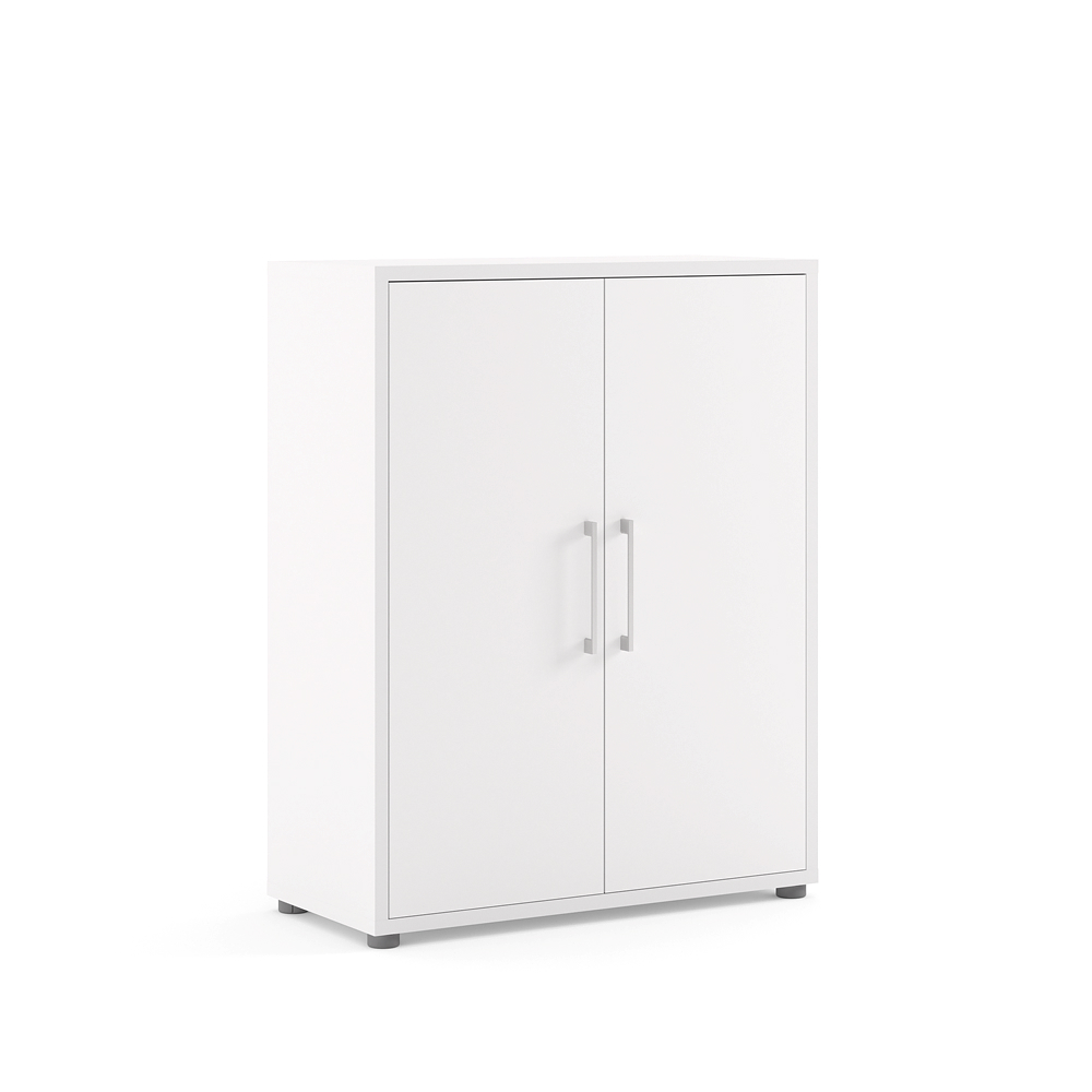 Prisme kontorarkiv 2 låger hvid