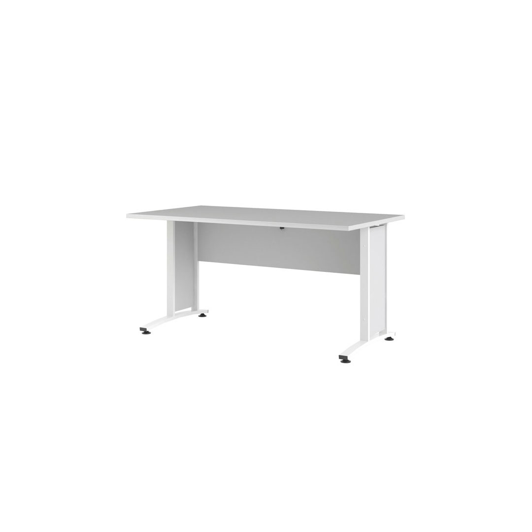 Prisme skrivebord bredde 150 cm hvid