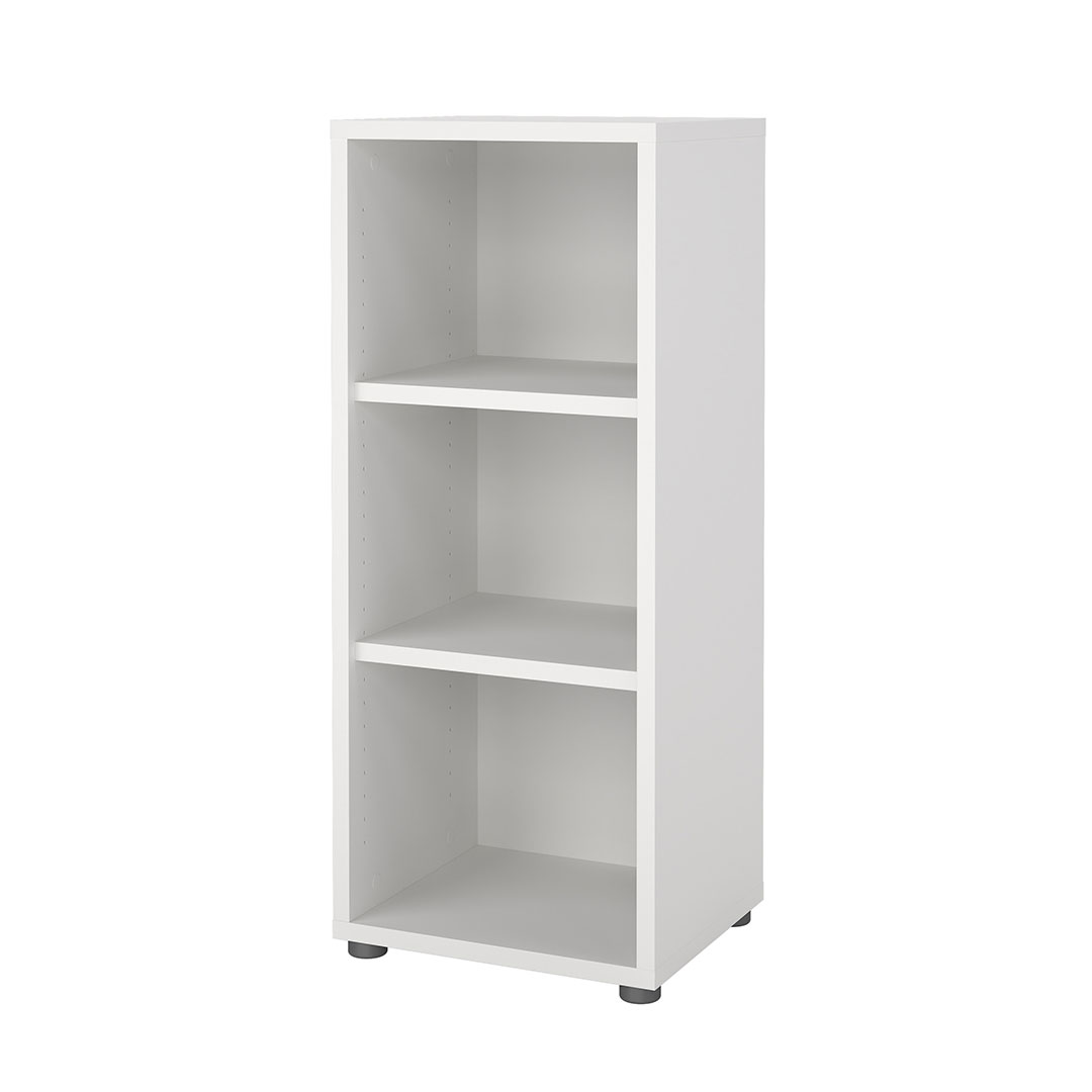 Prima reol 3 rum hvid billede