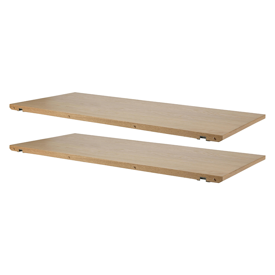 Martha tillægsplader 2 X 45 cm til Martha spisebord oliebehandlet. billede