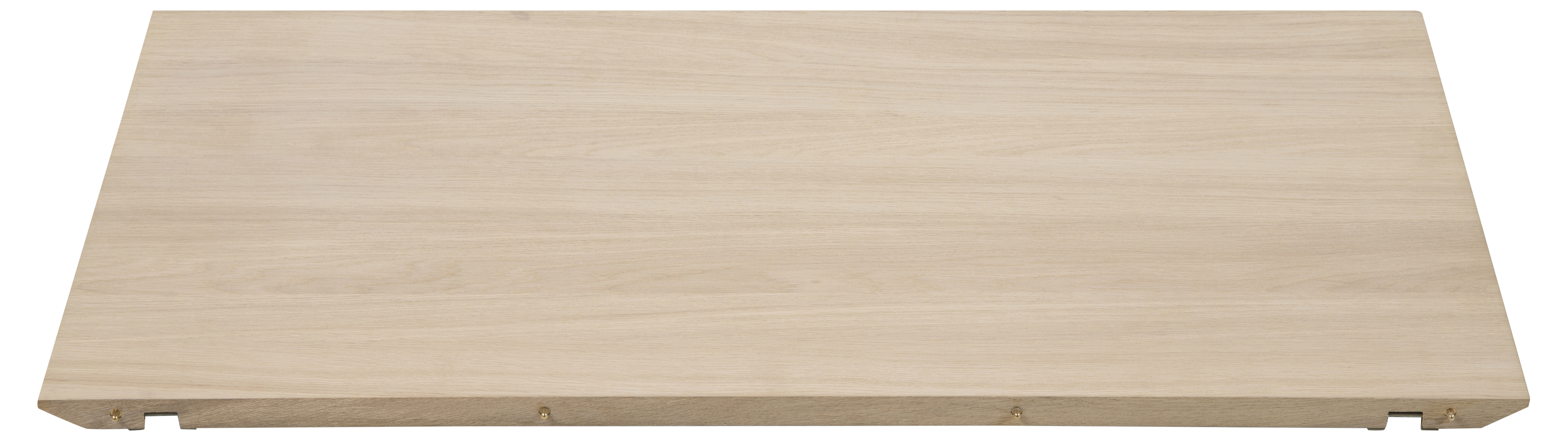 Canes illægsplader 2 stk. i ege finer hvid oliebehandlet