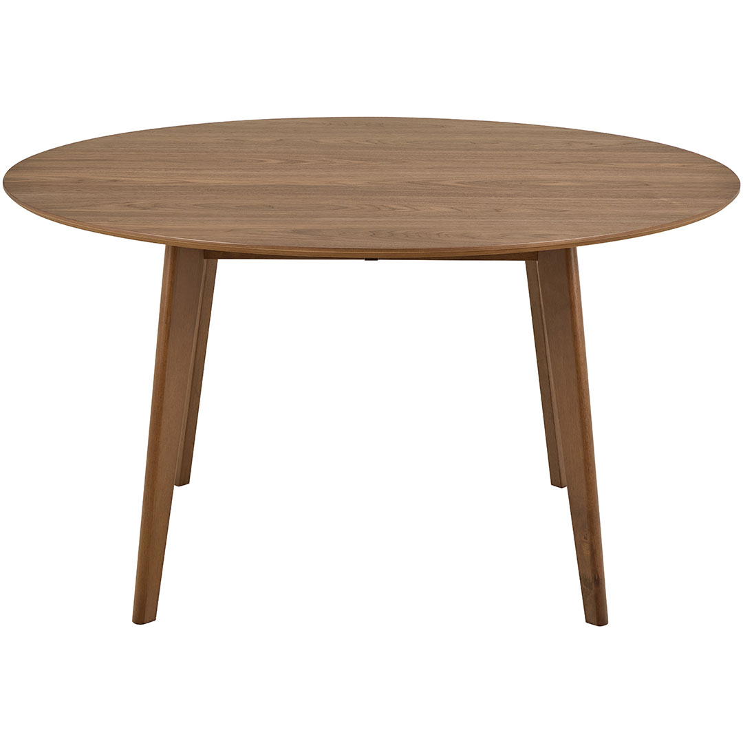 Spisebord Signature Dionea - UV-lakeret mat valnødfiner valnød 140 x 140 cm