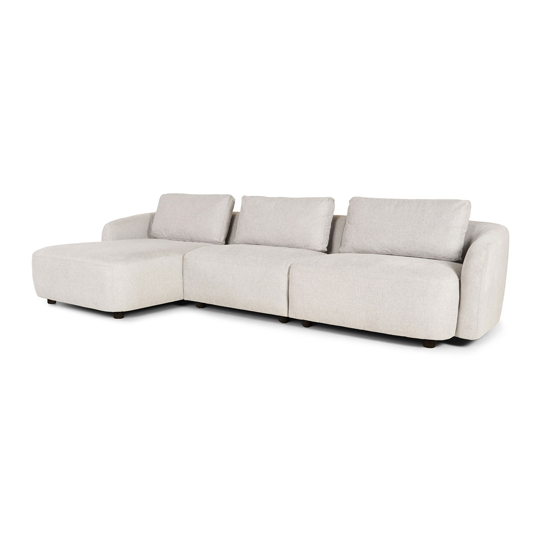 Bergen 2 personers sofa venstrevendt beige