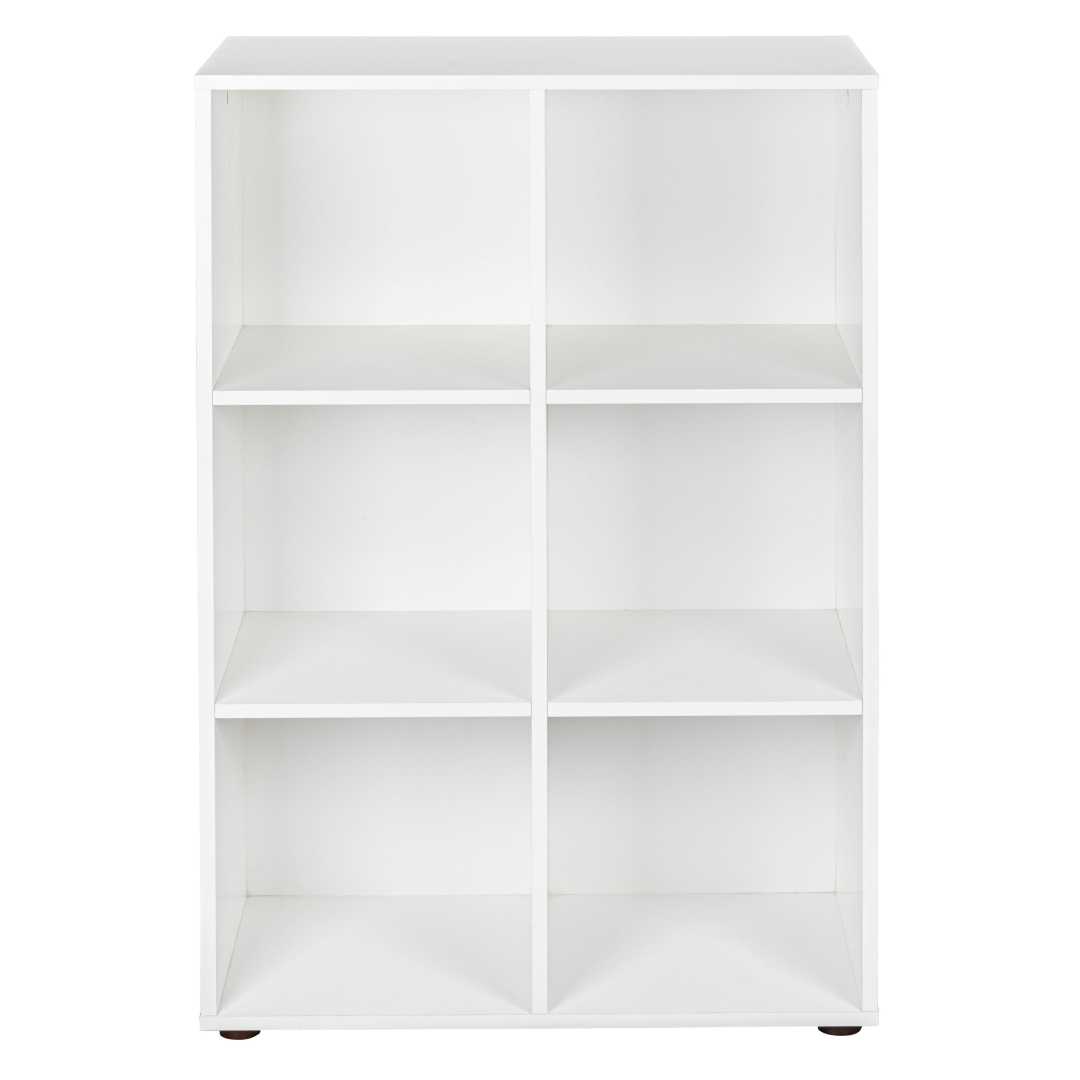 Nuoro reol 6 rum hvid