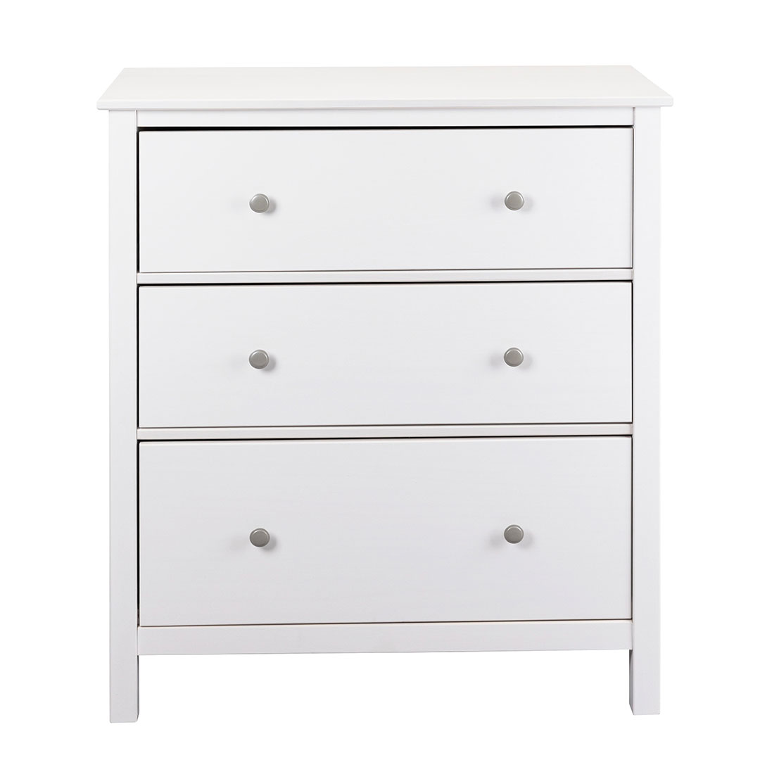 Chilly kommode 3 skuffer hvid