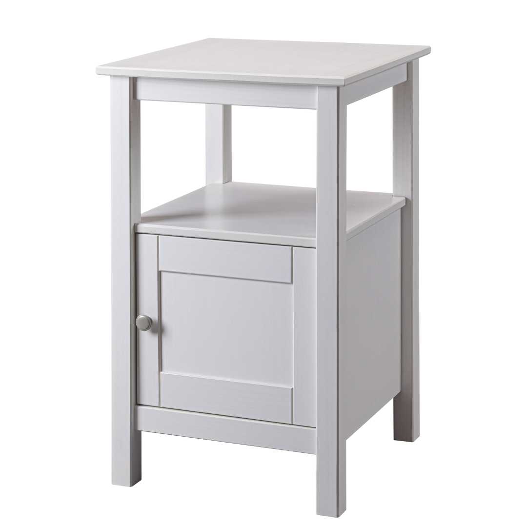 Chilly natbord 1 låge, 1 hylde hvid