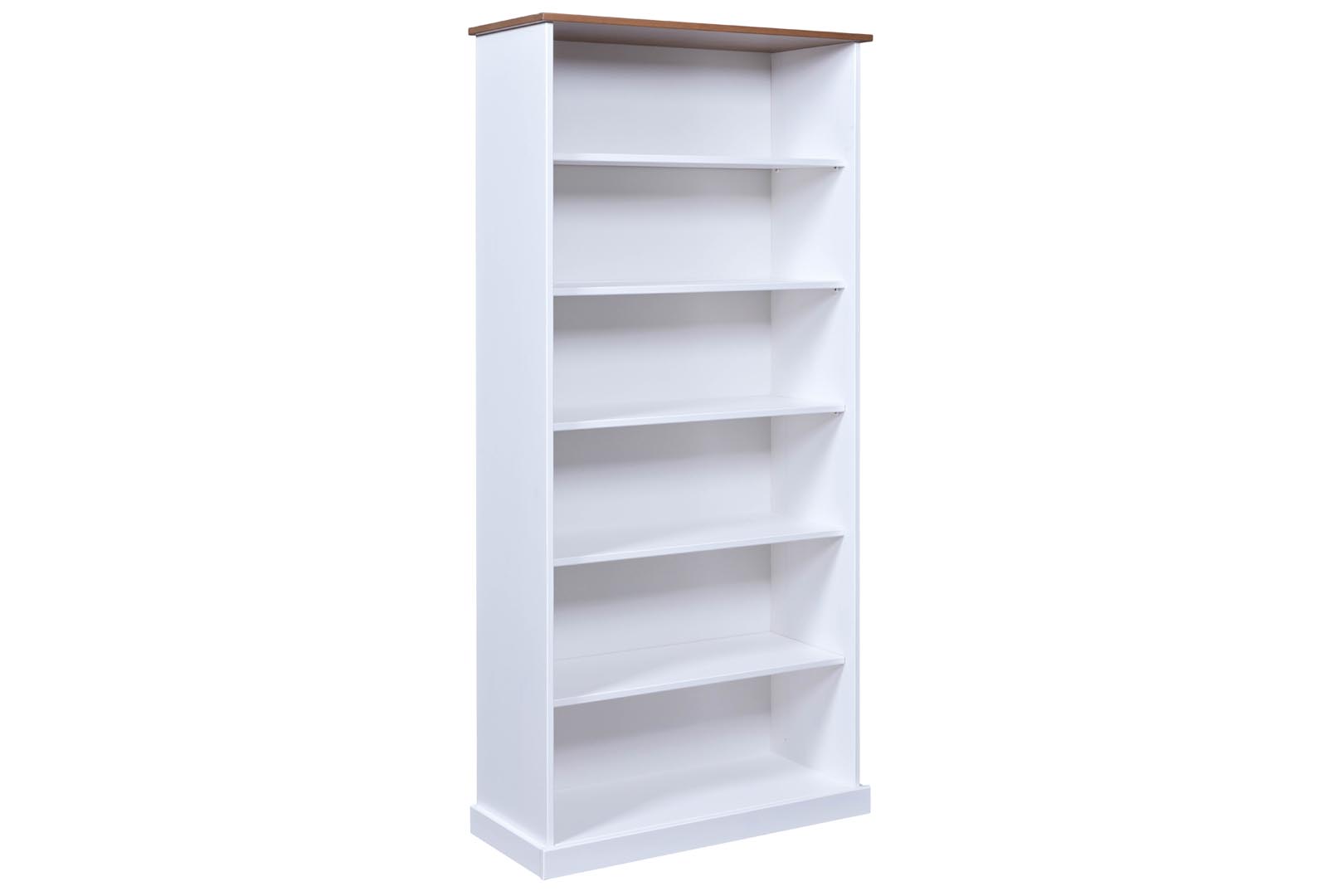 Westerland reol 6 hylder hvid