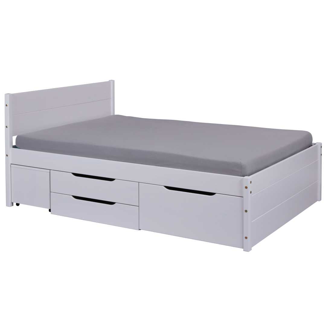 Efetivo seng 160x200cm hvid