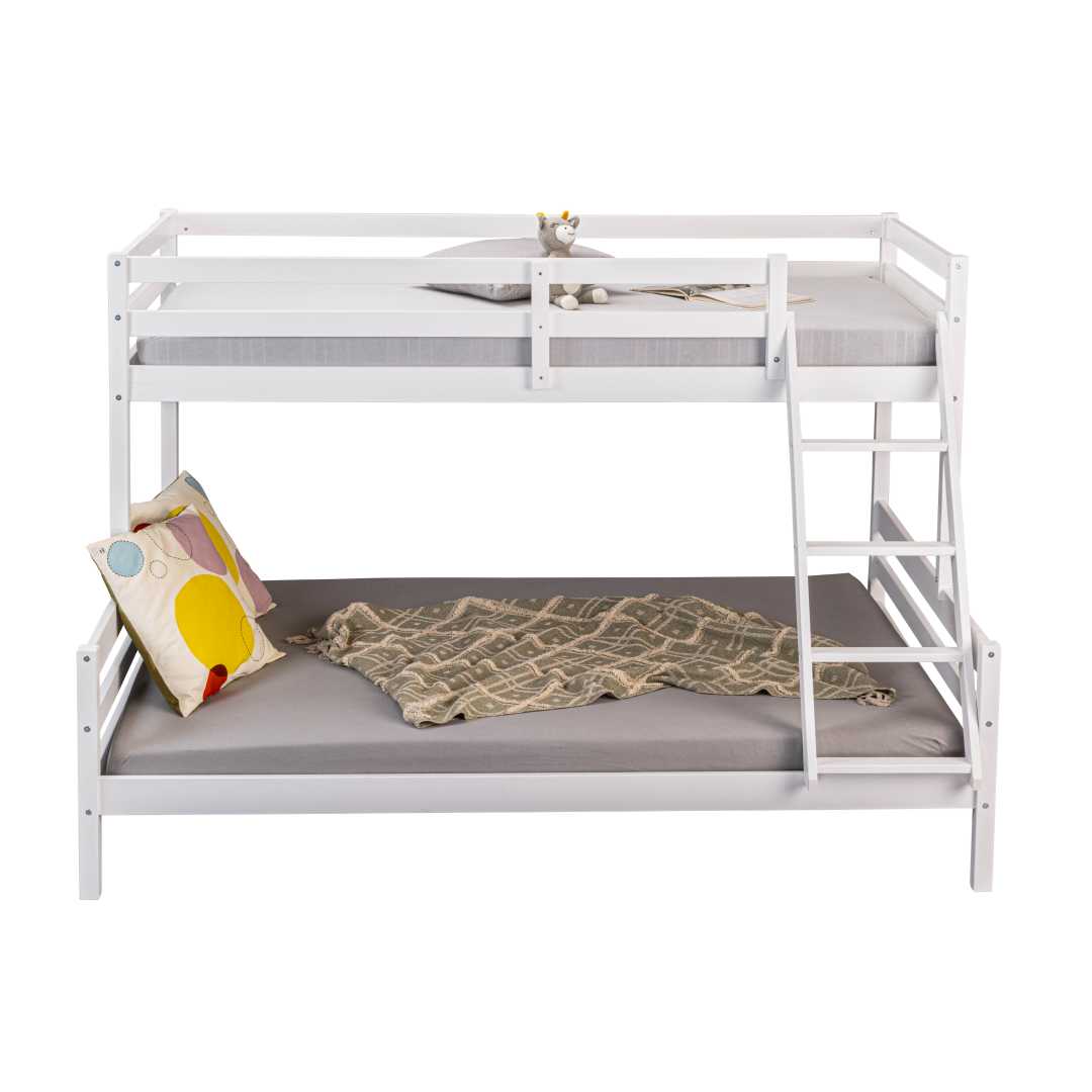 SleepyCloud etageseng 90x200cm, 140x200cm hvid