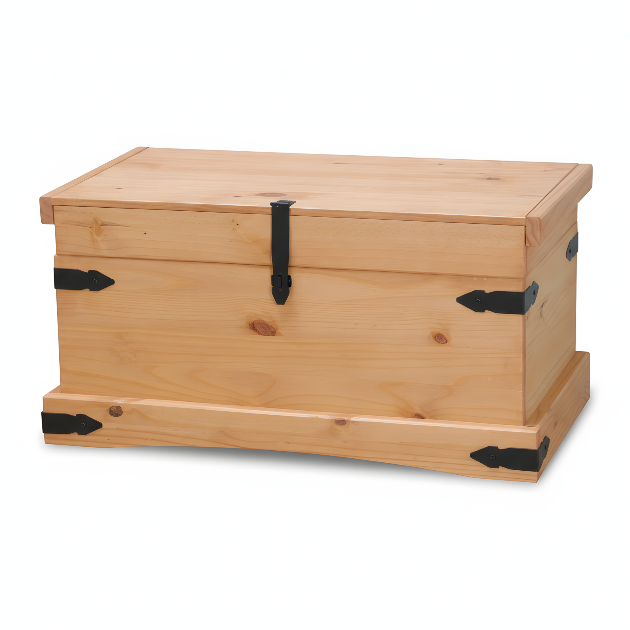 New Mexico kiste bredde 92 cm, højde 45 cm lud/voks