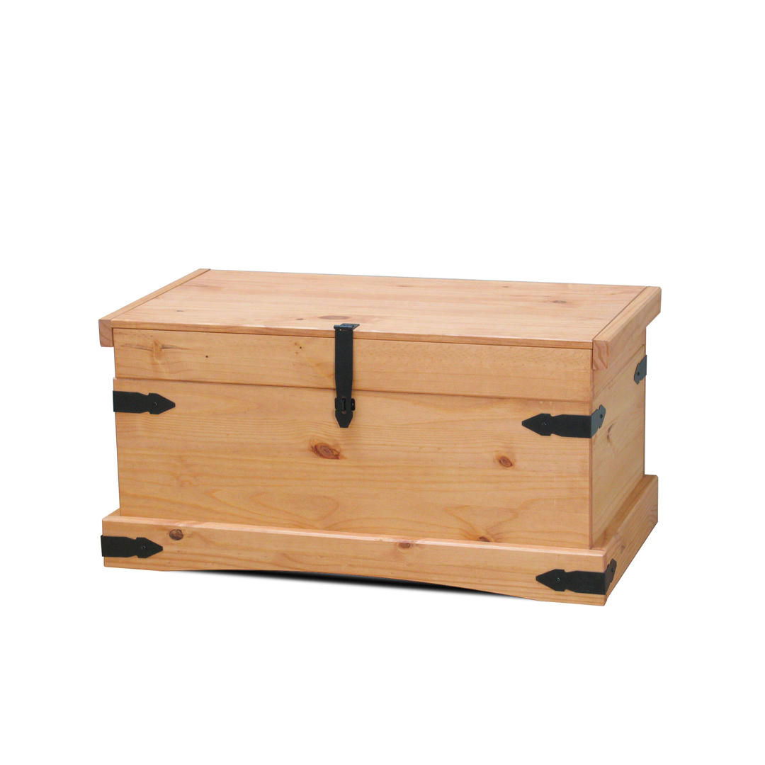 New Mexico kiste bredde 92 cm, højde 45 cm lud/voks