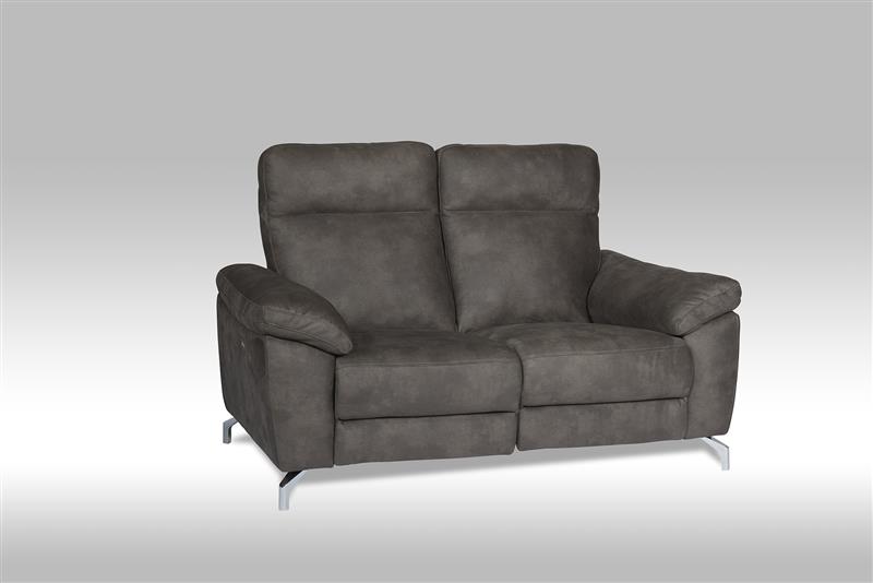 Sena sofa 2 personers recliner med motor i brun. Fri fragt 