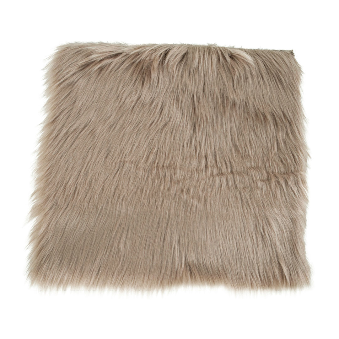 Laila lammeskindshynde imiteret 40x40 cm mushroom