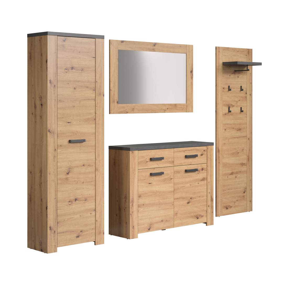 Follow entremøbelsæt eg dekor