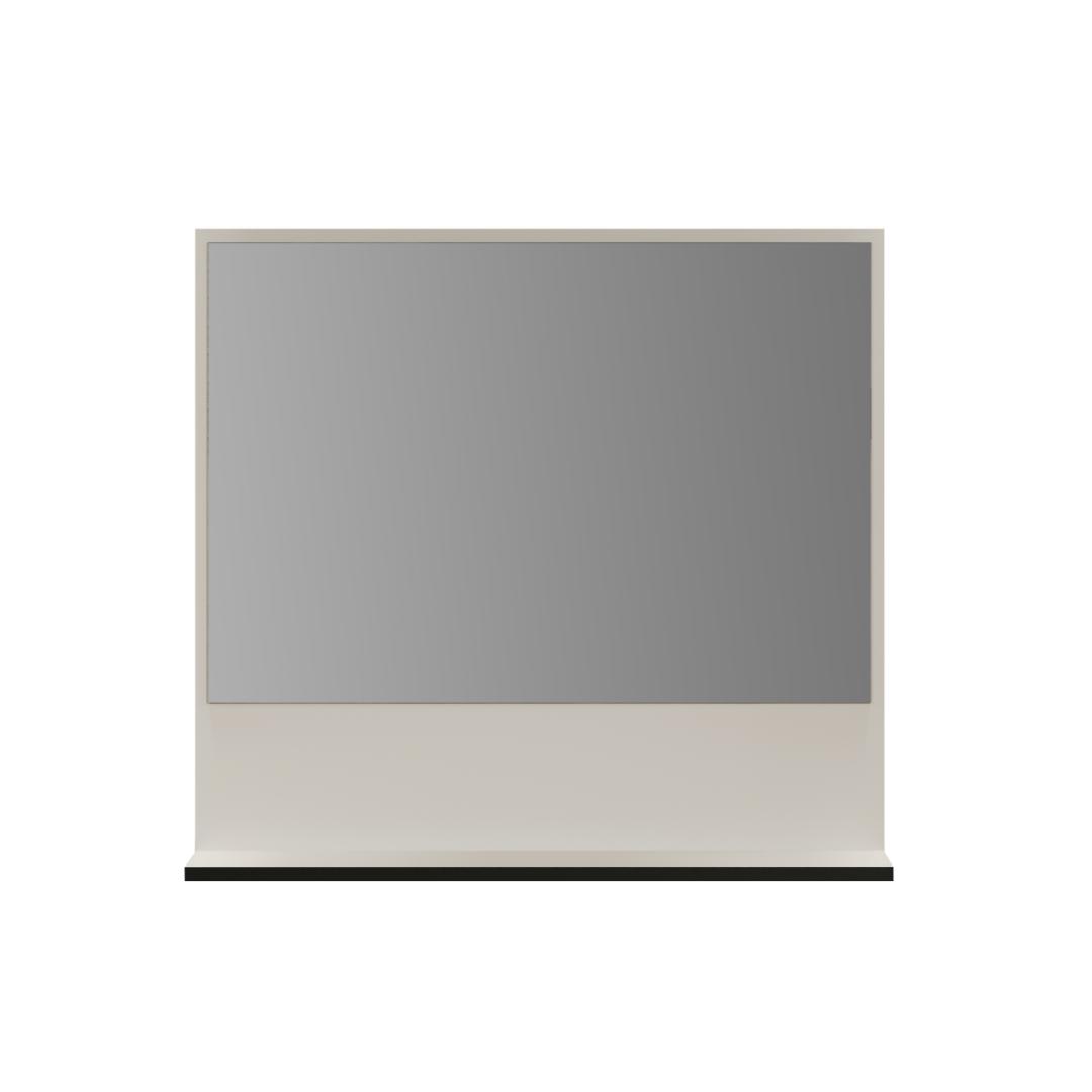 PureBliss badspejl med 1 hylde kashmir