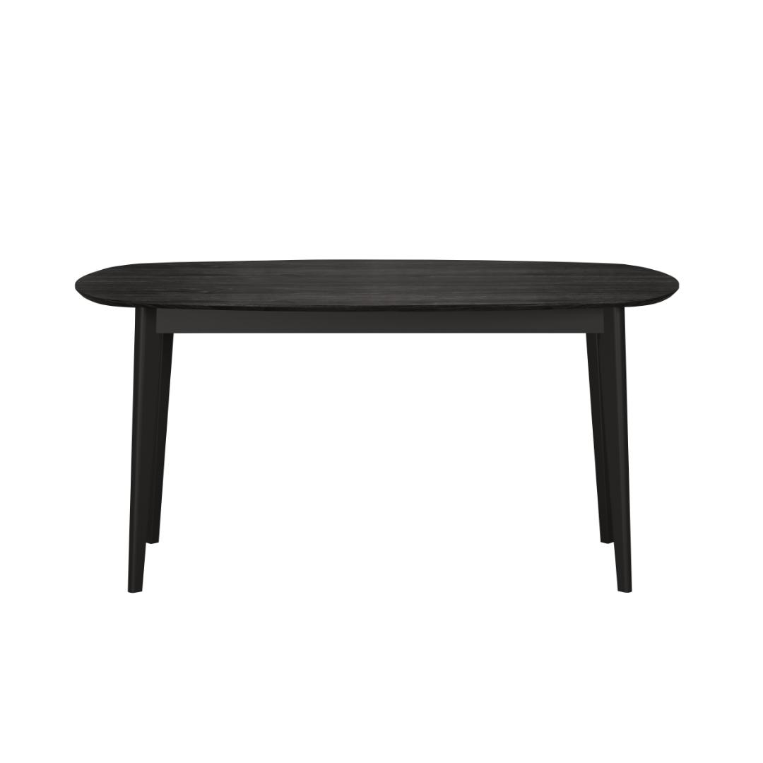 Ronin spisebord 90x160cm ask dekor sort
