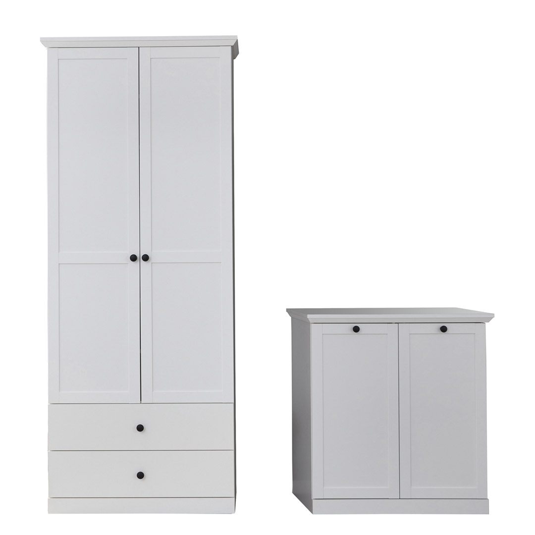 BrandsonBaxter entremøbelsæt 177 x 196 cm hvid