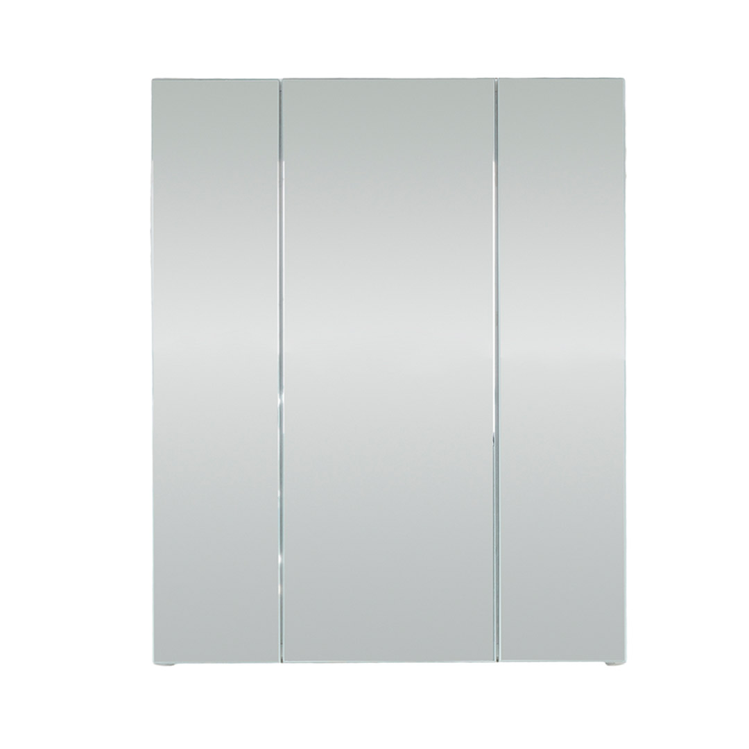 Monte spejlskab badeværelse 3 låger hvid