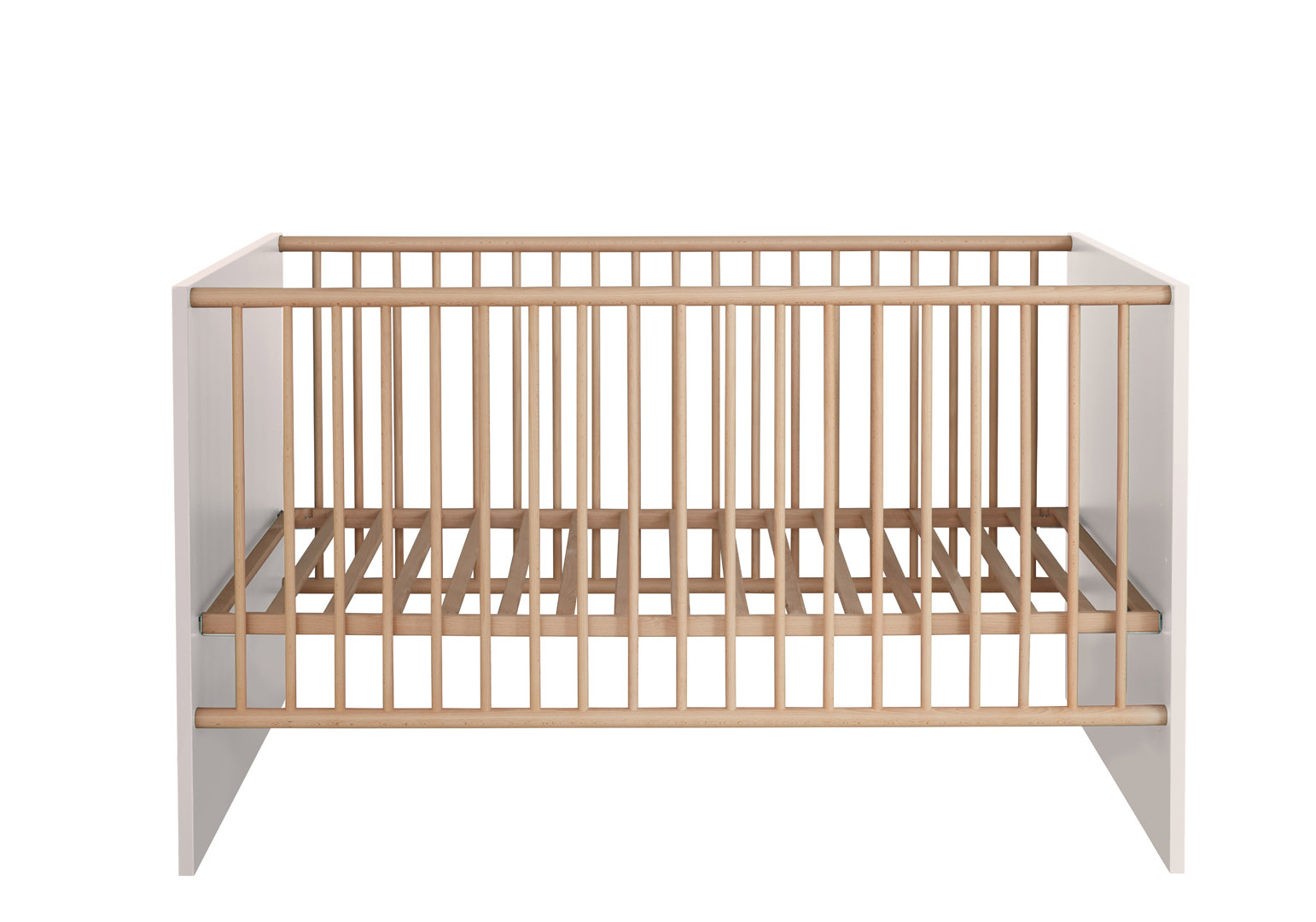 MatsBaby børneseng 1 åbent rum hvid