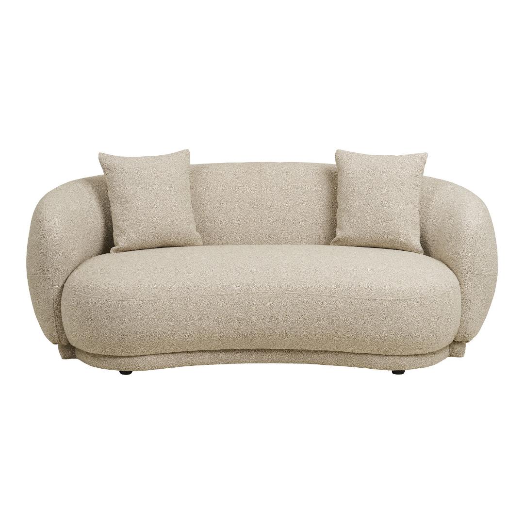 Hawkes 2,5 Personers Sofa - 2,5 Personers Sofa, 2 Puder, Sand Hn1287