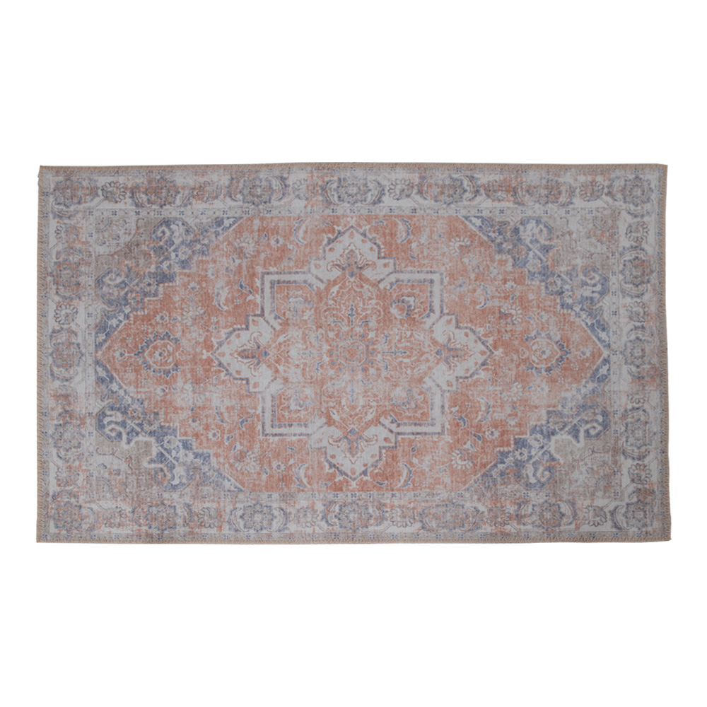 Hawai tæppe 200x300 cm orange og blå