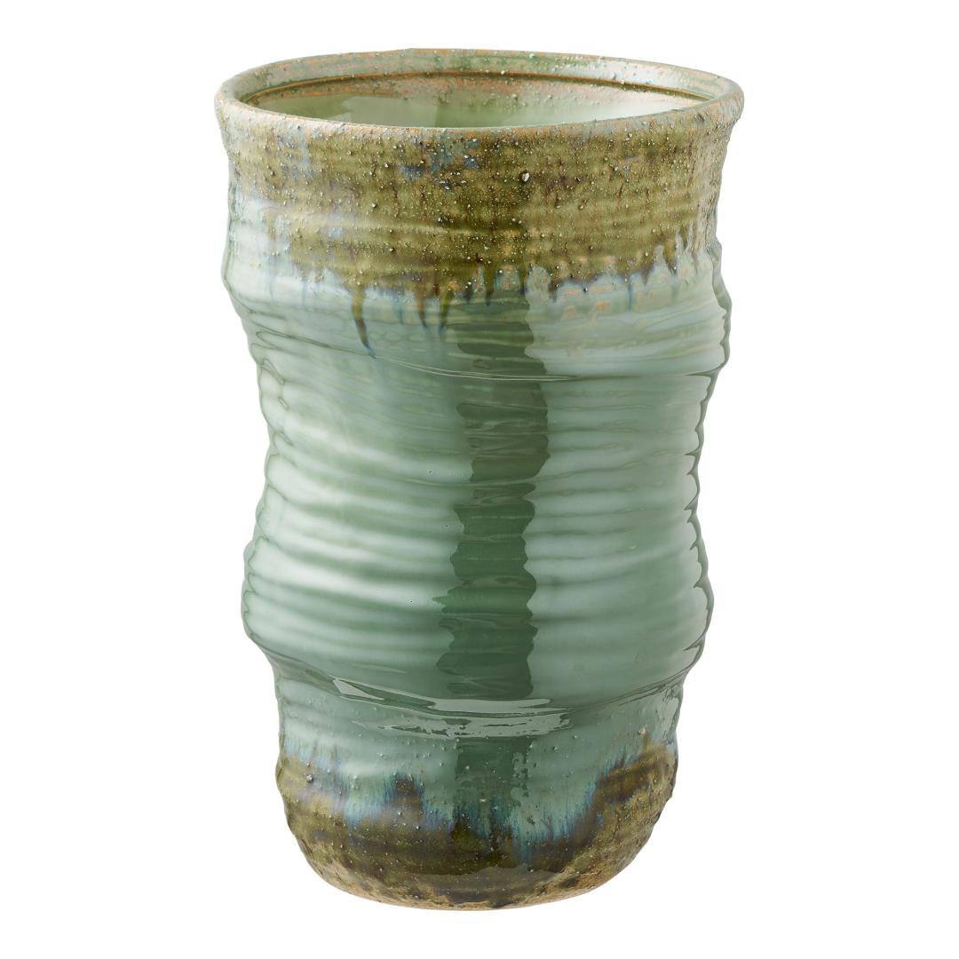 Lykke vase grøn