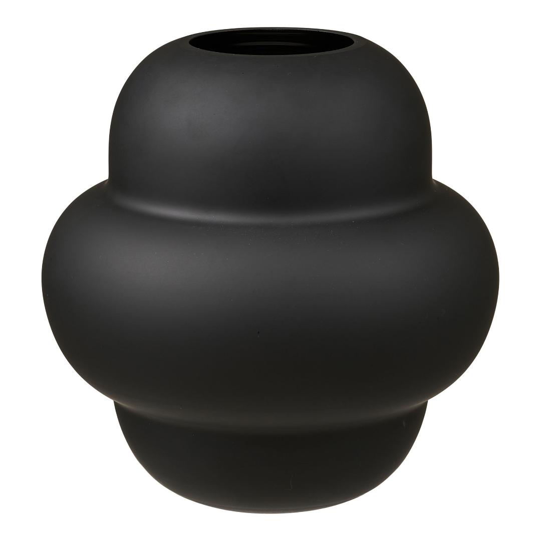 Ronja vase Ø21cm sort