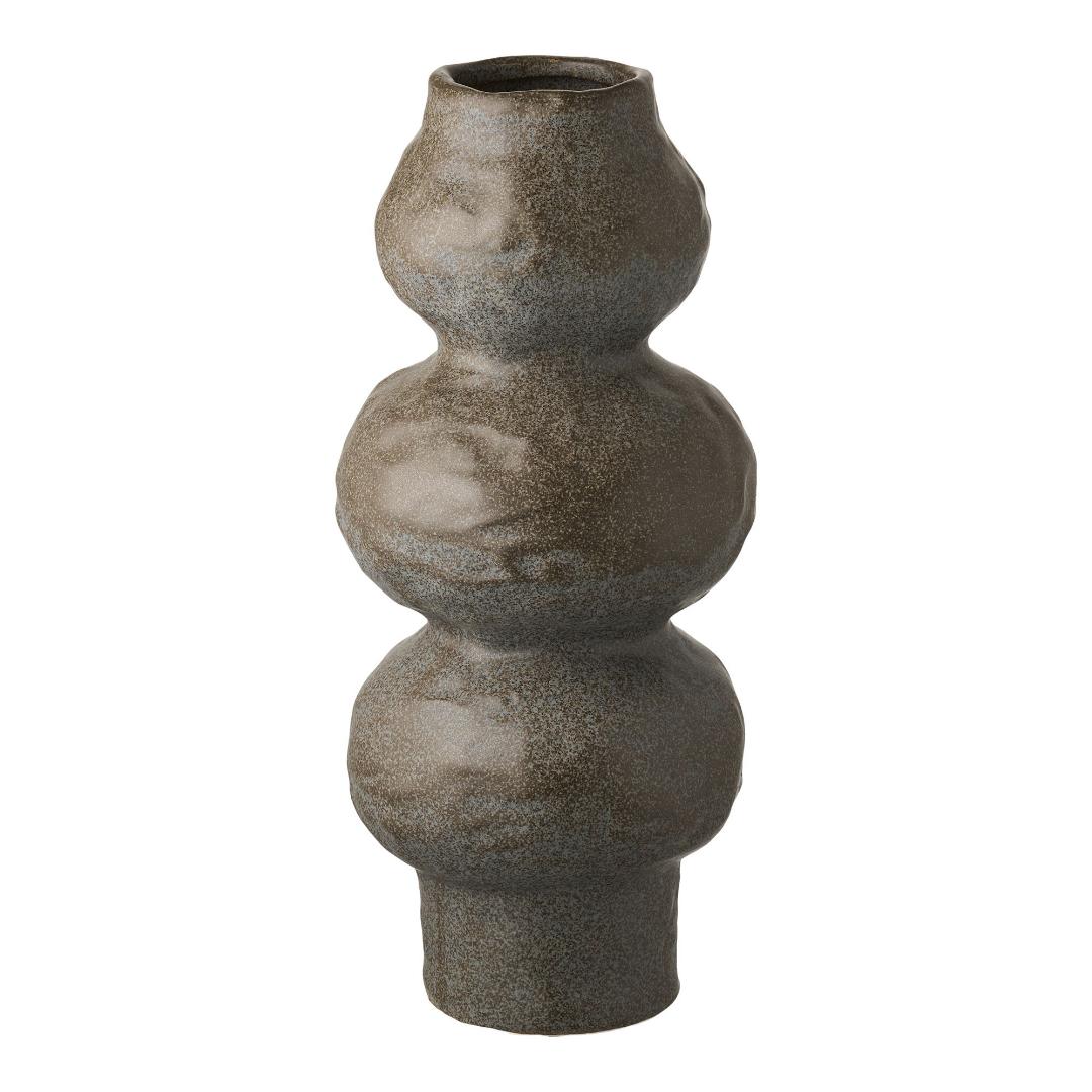 Sola vase Ø14,5cm mørkegrå
