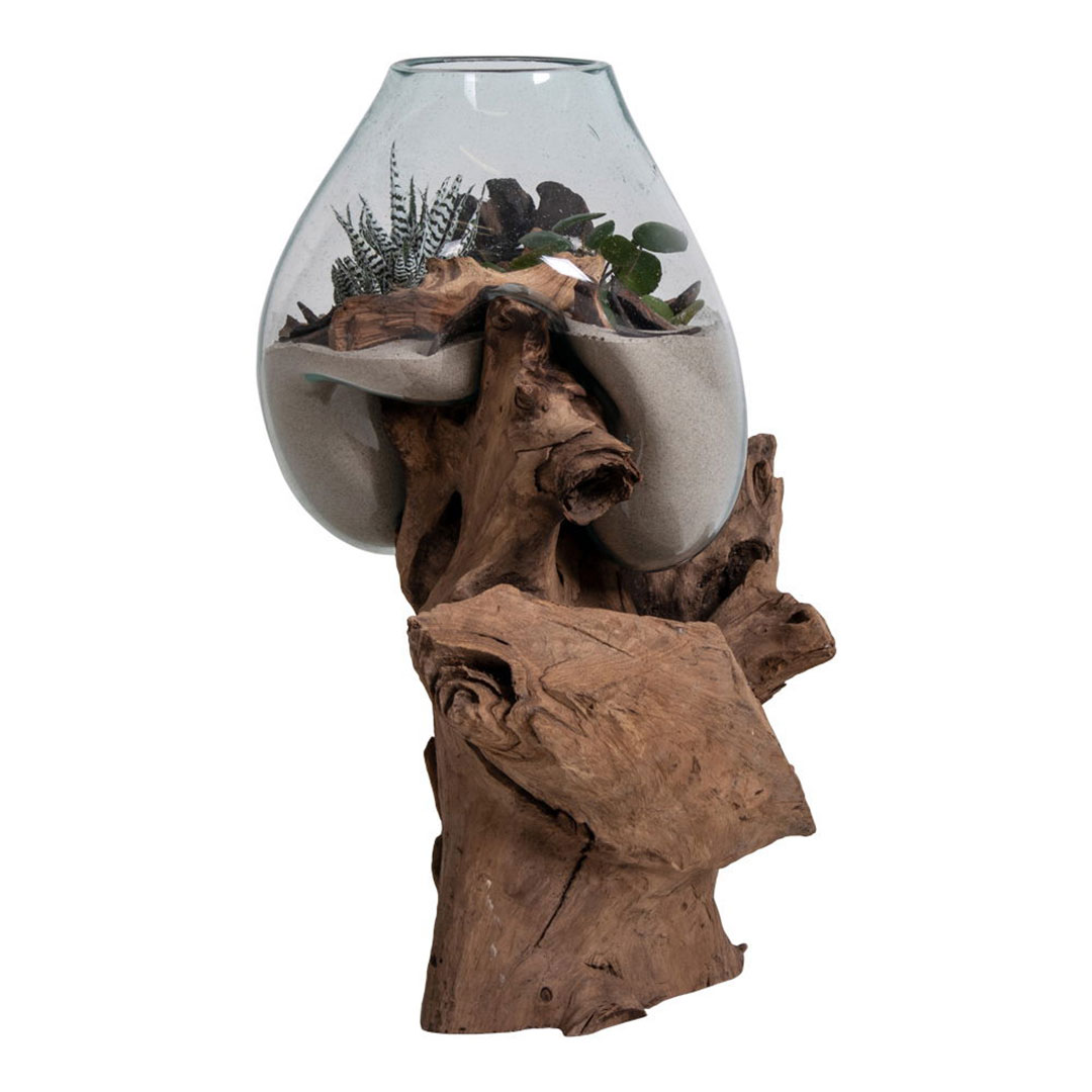 San Marino waterdrop h50 cm teak billede