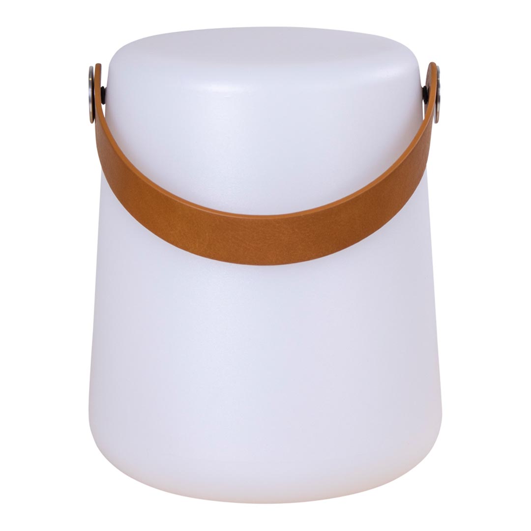 Bristol lampe LED genopladelig hvid