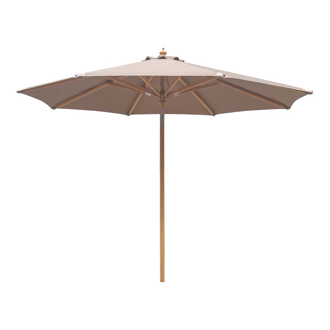 Austin parasol Ø300cm med tiltfunktion sandfarvet billede