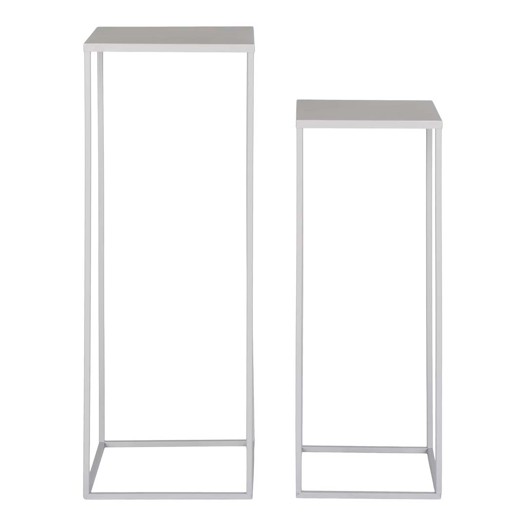 Beja blomsteropsats sæt med 2 grå billede