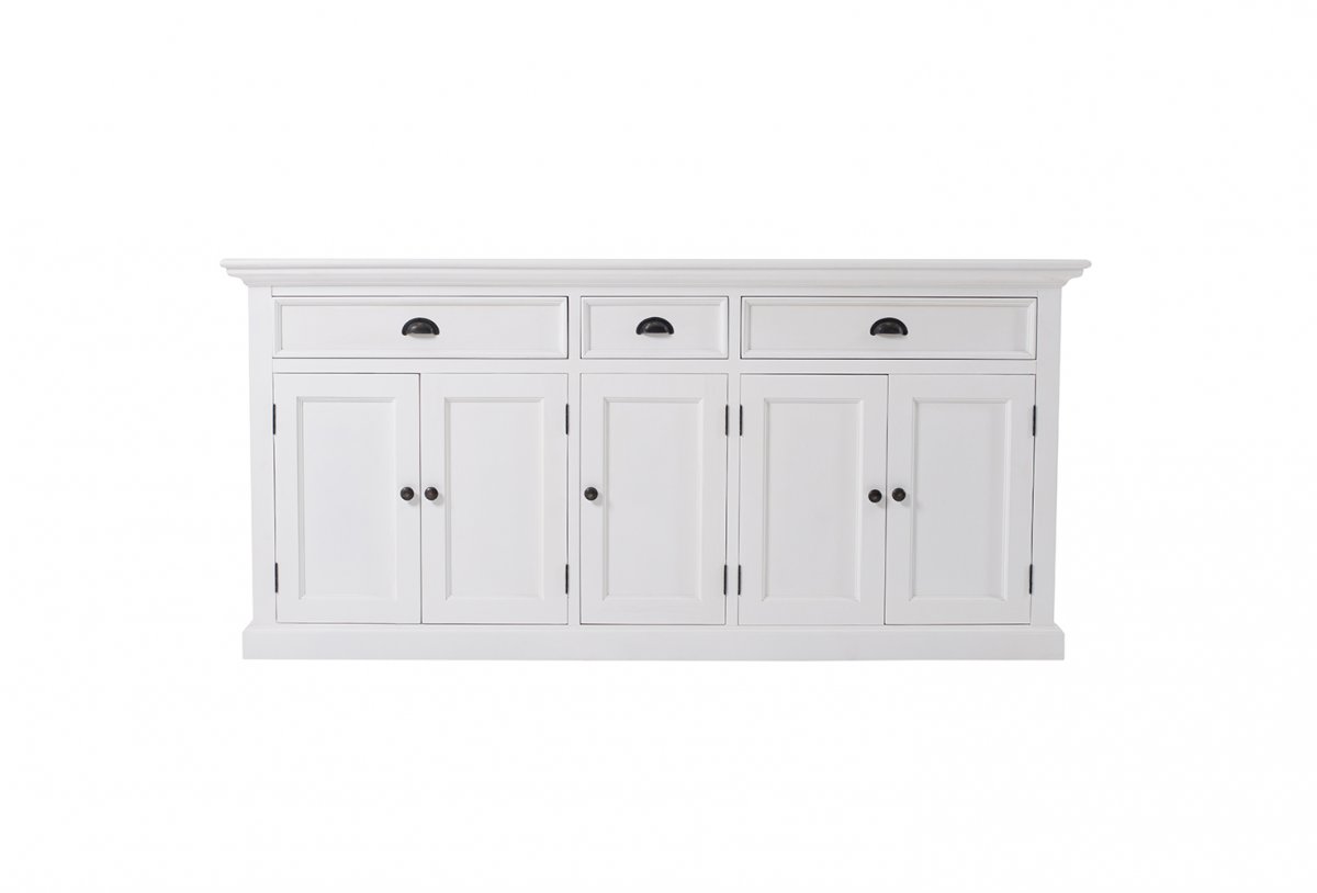 Halifax Sideboard mit 5 Türen und 3 Schubladen, weiss. Bestellen Sie hier!