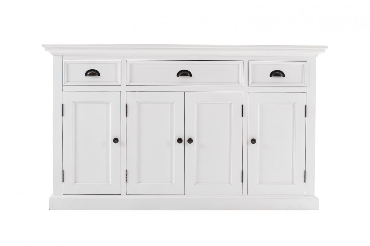 Halifax Sideboard mit 4 Türen und 3 Schubladen, weiss. Bestellen Sie hier!