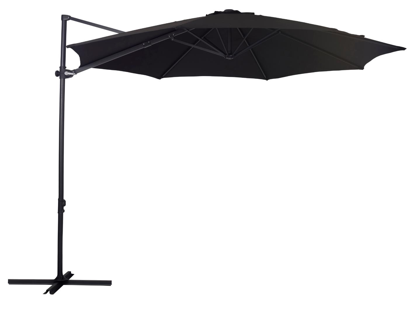 Lars hængeparasol Ø3M sort