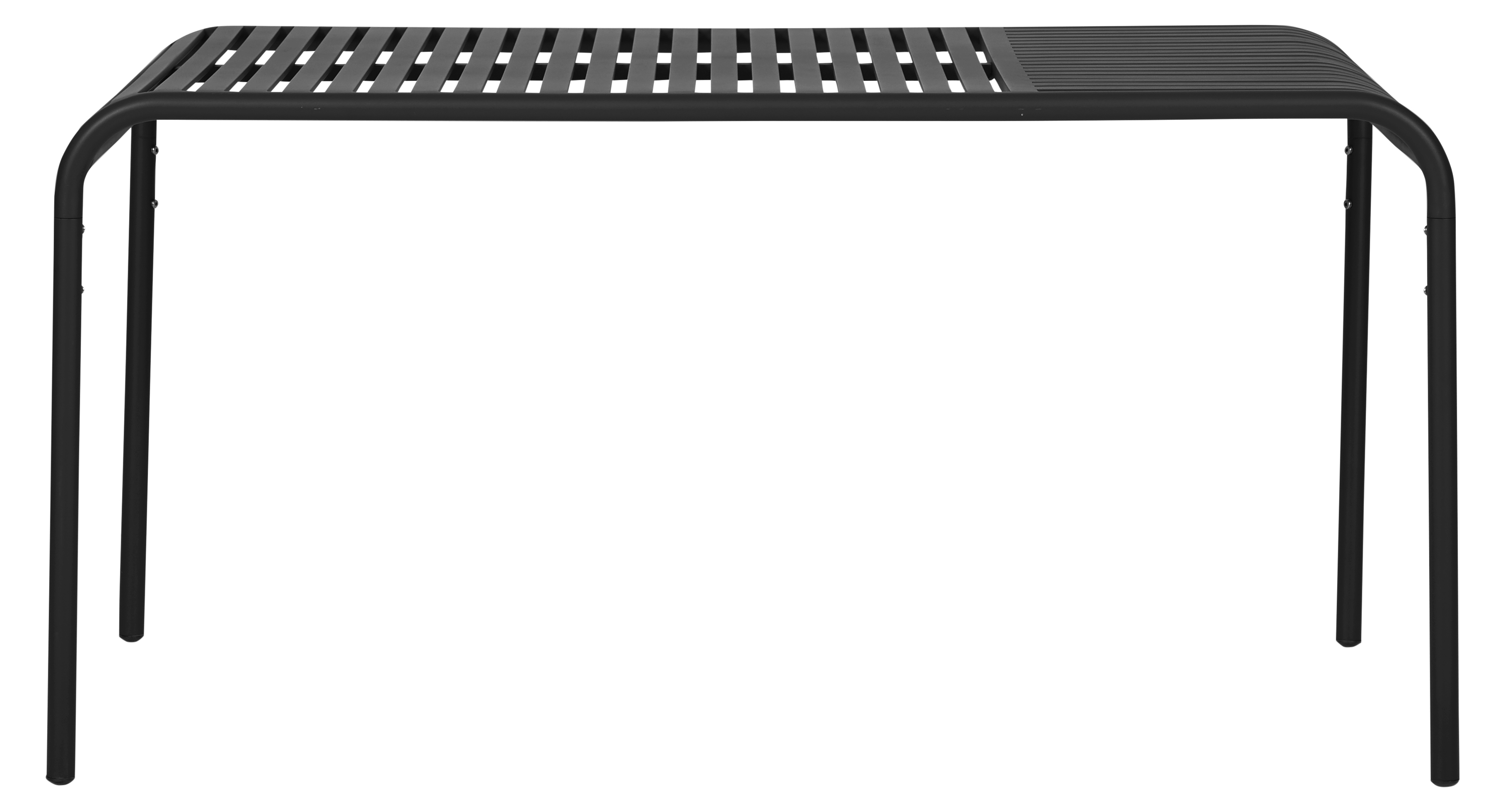 Stella havebord 150x90 cm sort