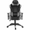 Paracon Rogue gamer stol inkl. Pute til nakke og lend gr Paracon Rogue gamer stol inkl. Pute til nakke og lend gr