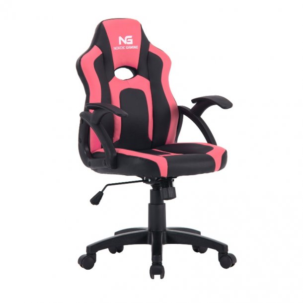 Nordic Gaming Little Warrior gamer stol svart og pink. Kjøp Gamer stol Møbel24.no