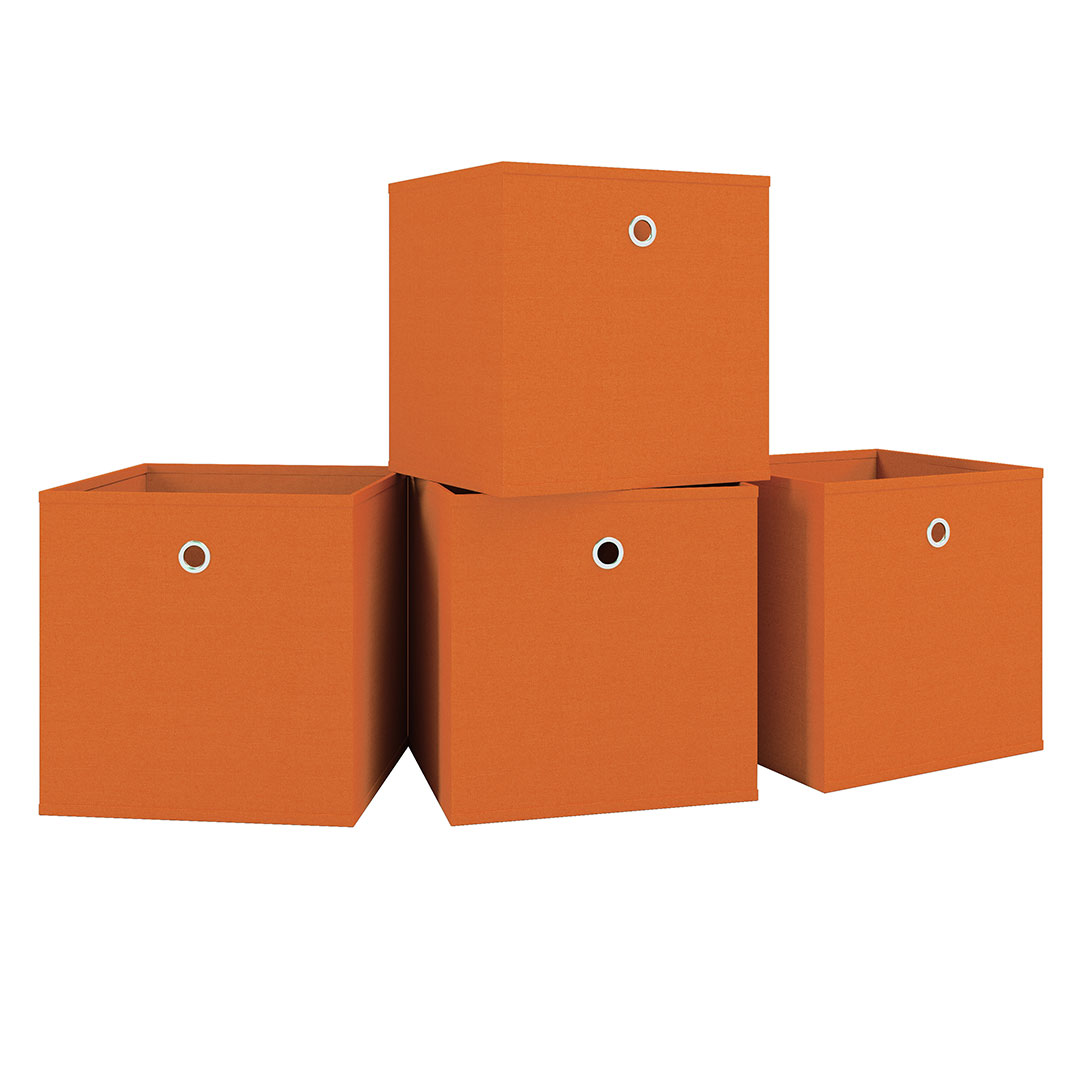 Boxas4 opbevaringskasse orange