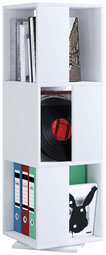 StiftaXL kontorreol 3 hylder hvid