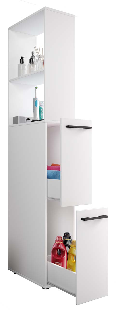 SadiloXL badskab hvid billede