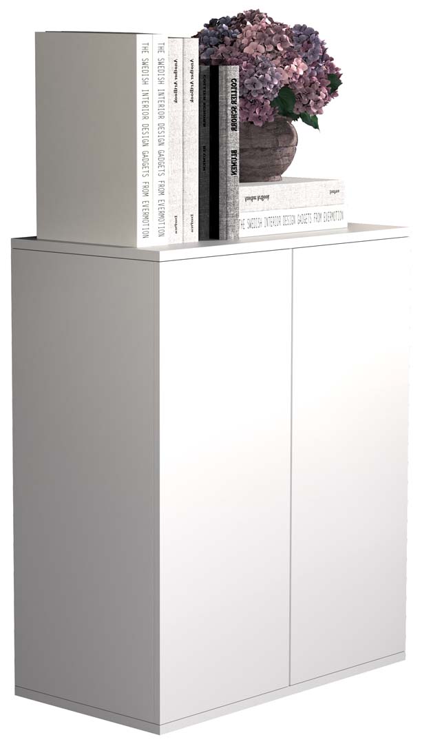 Dalosa2 skænk 2 låger hvid billede