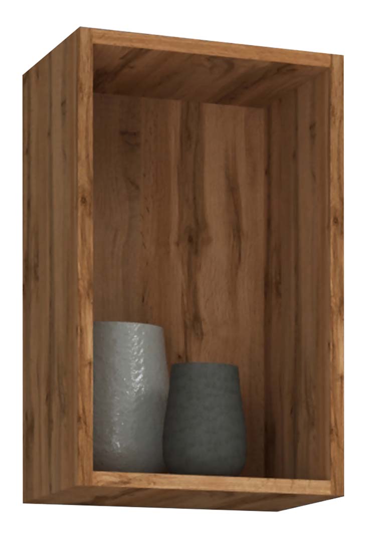 Arila vægreol 1 hylde egetræ dekor