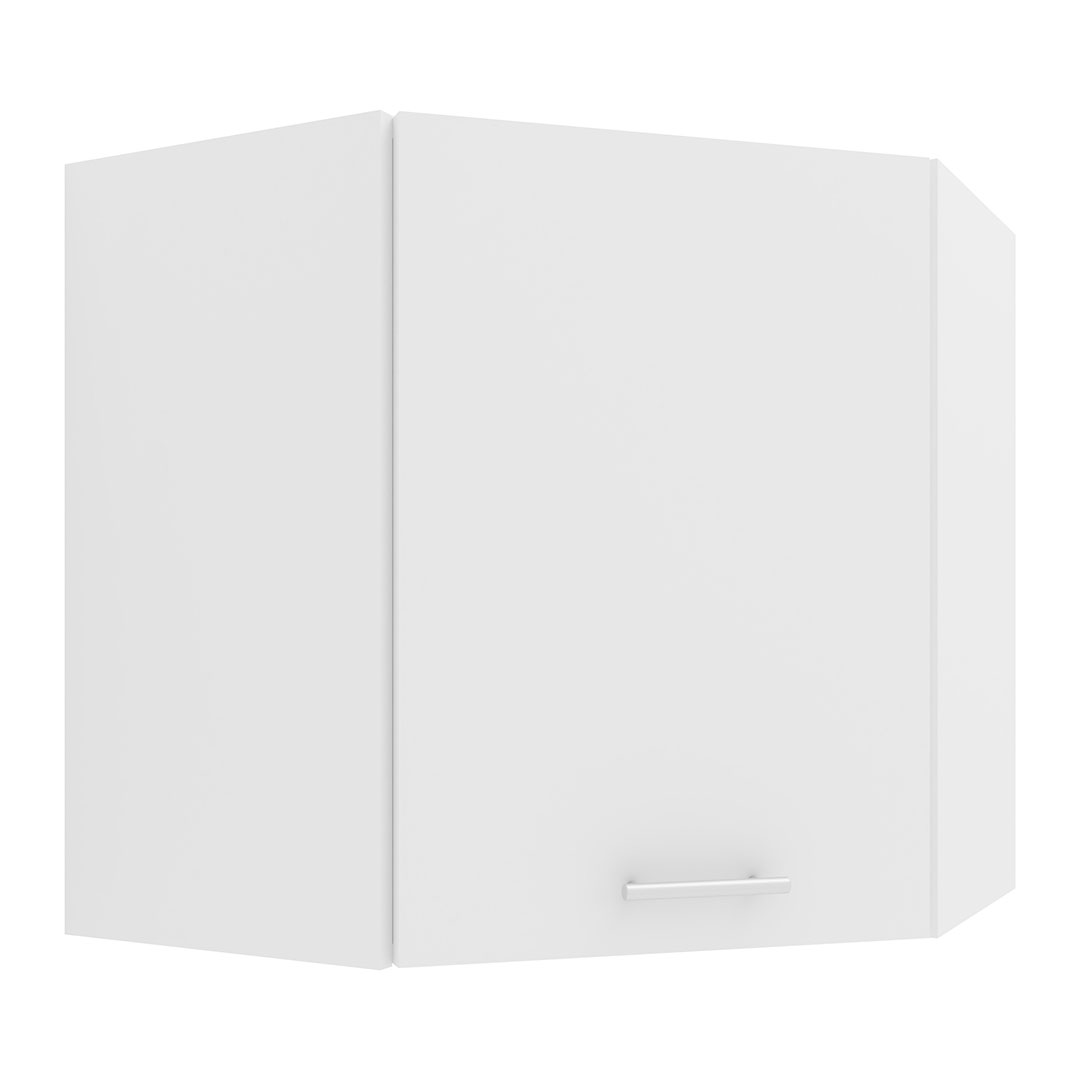 Esilo overskab køkken , hjørneskab hvid billede