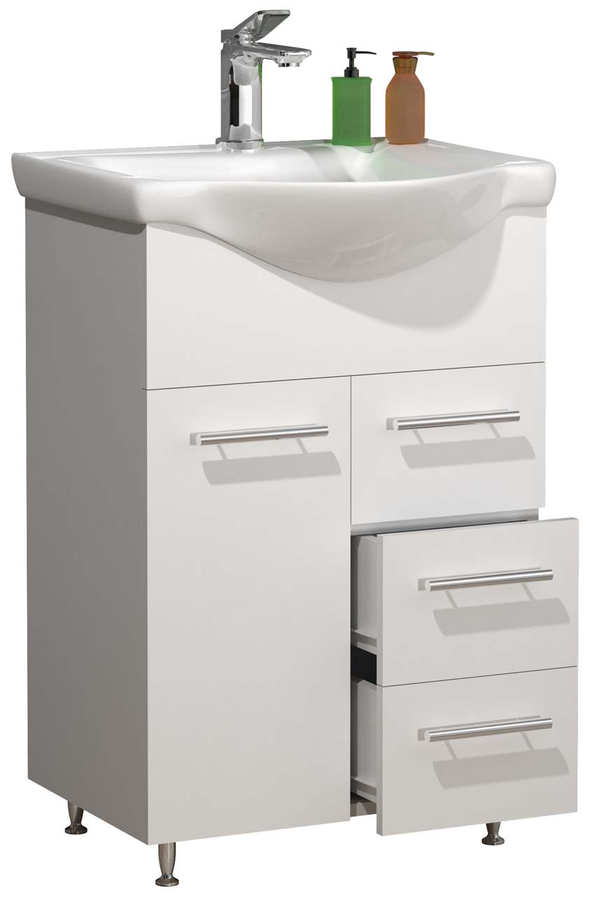 LisaloL vaskeskab hvid billede